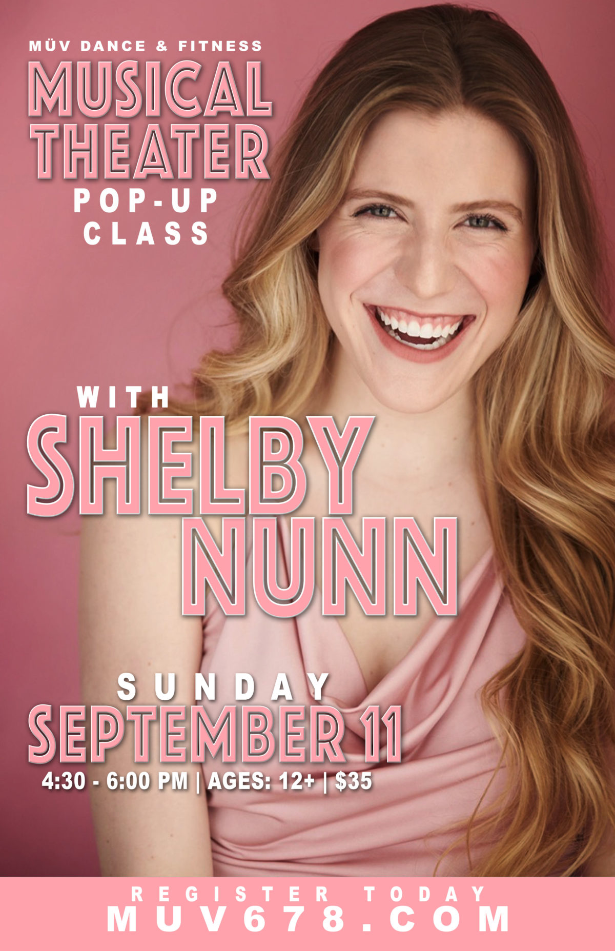 Pop up musical theater shelby nunn m v dance fitness
